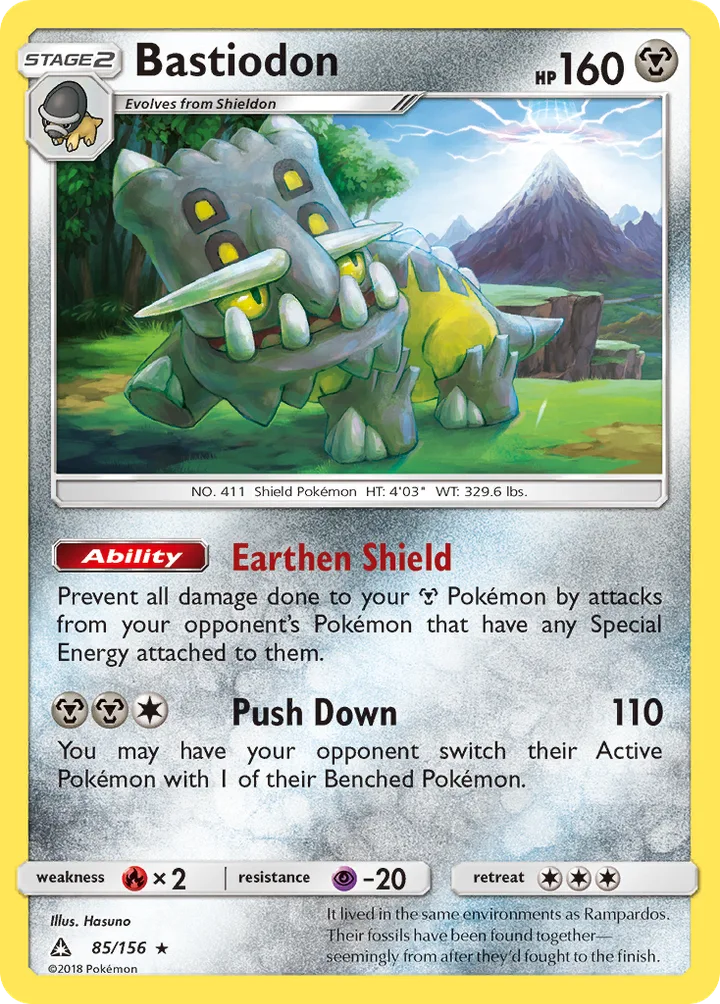 Bastiodon, Ultra Prism 85/156