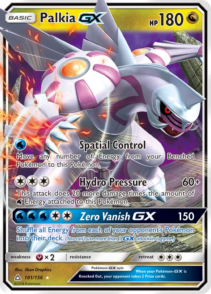 Palkia-GX, Ultra Prism 101/156