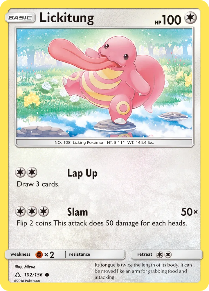 Lickitung, Ultra Prism 102/156