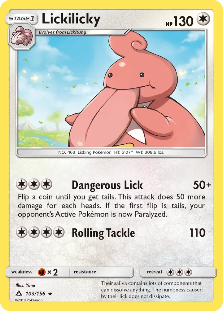 Lickilicky, Ultra Prism 103/156
