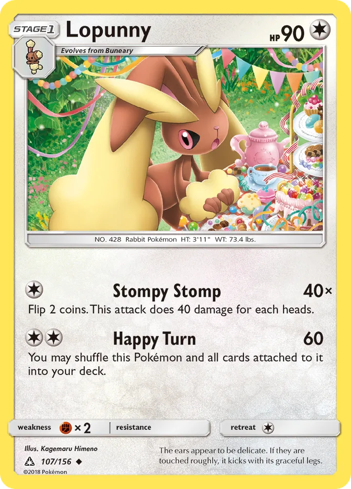 Lopunny, Ultra Prism 107/156