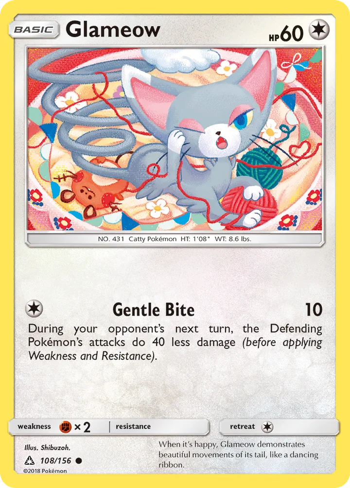 Glameow, Ultra Prism 108/156