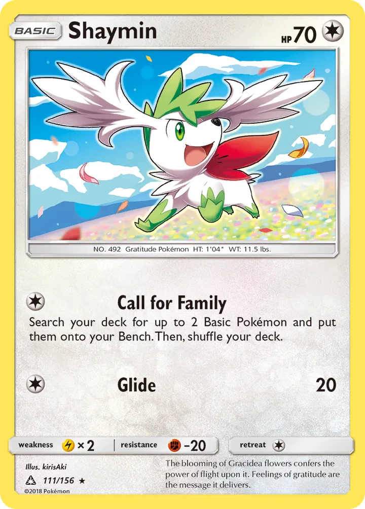 Shaymin, Ultra Prism 111/156