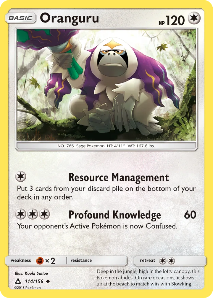 Oranguru, Ultra Prism 114/156