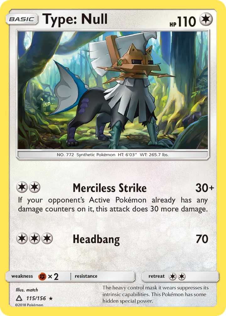 Type: Null, Ultra Prism 115/156