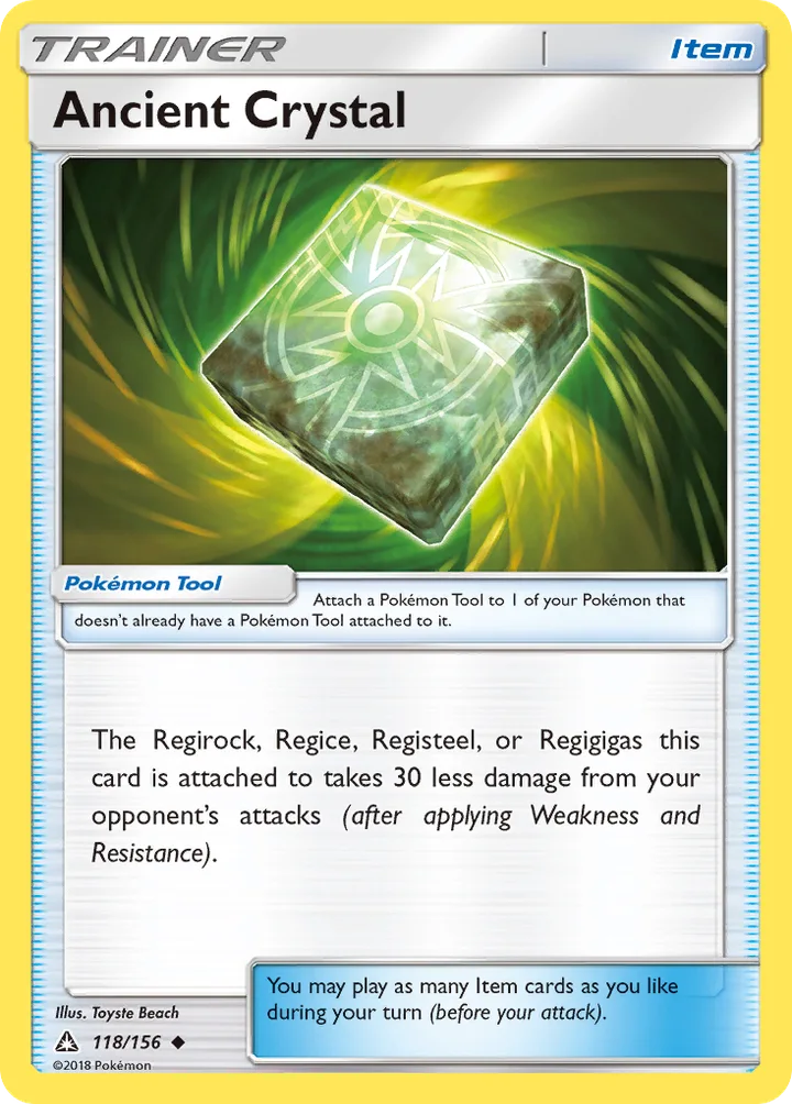 Ancient Crystal, Ultra Prism 118/156