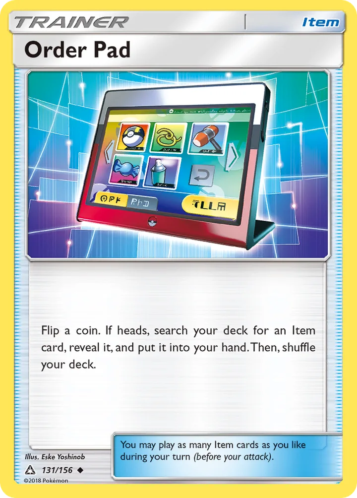 Order Pad, Ultra Prism 131/156
