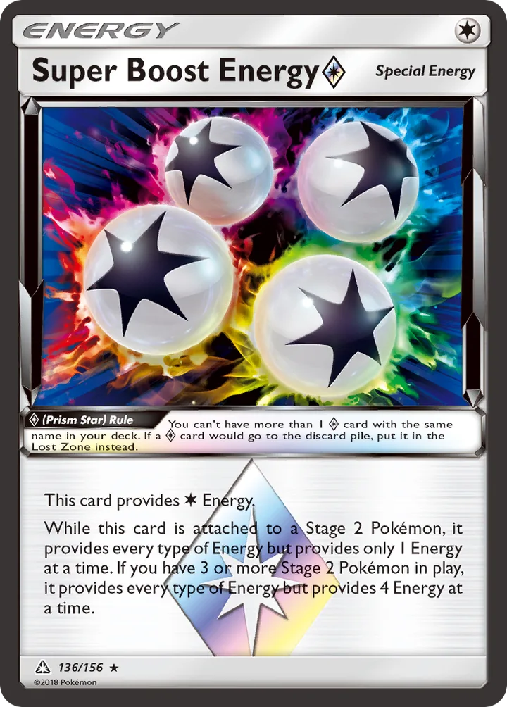Super Boost Energy Prism Star, Ultra Prism 136/156