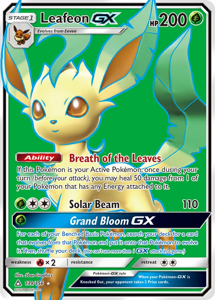 Leafeon-GX, Ultra Prism 139/156