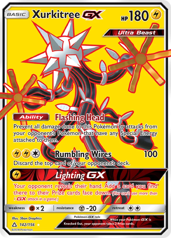 Xurkitree-GX, Ultra Prism 142/156