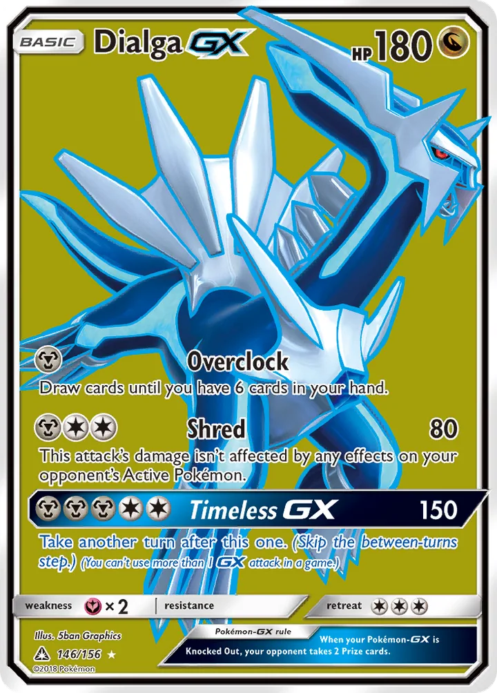 Dialga-GX, Ultra Prism 146/156