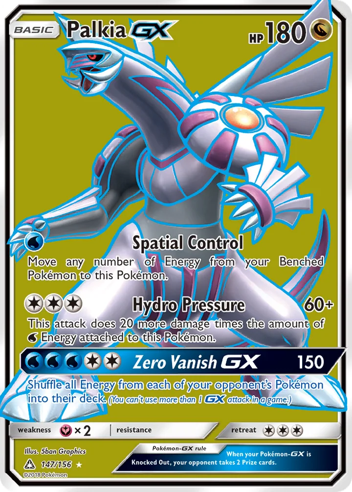 Palkia-GX, Ultra Prism 147/156