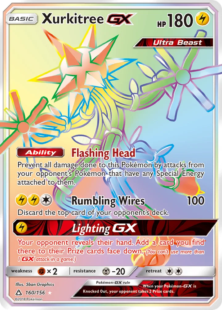 Xurkitree-GX, Ultra Prism 160/156