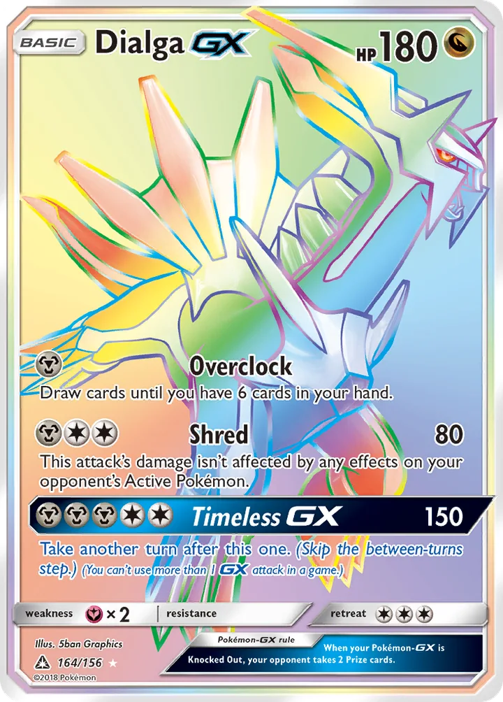 Dialga-GX, Ultra Prism 164/156