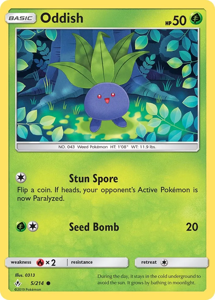 Oddish, Unbroken Bonds 5/214
