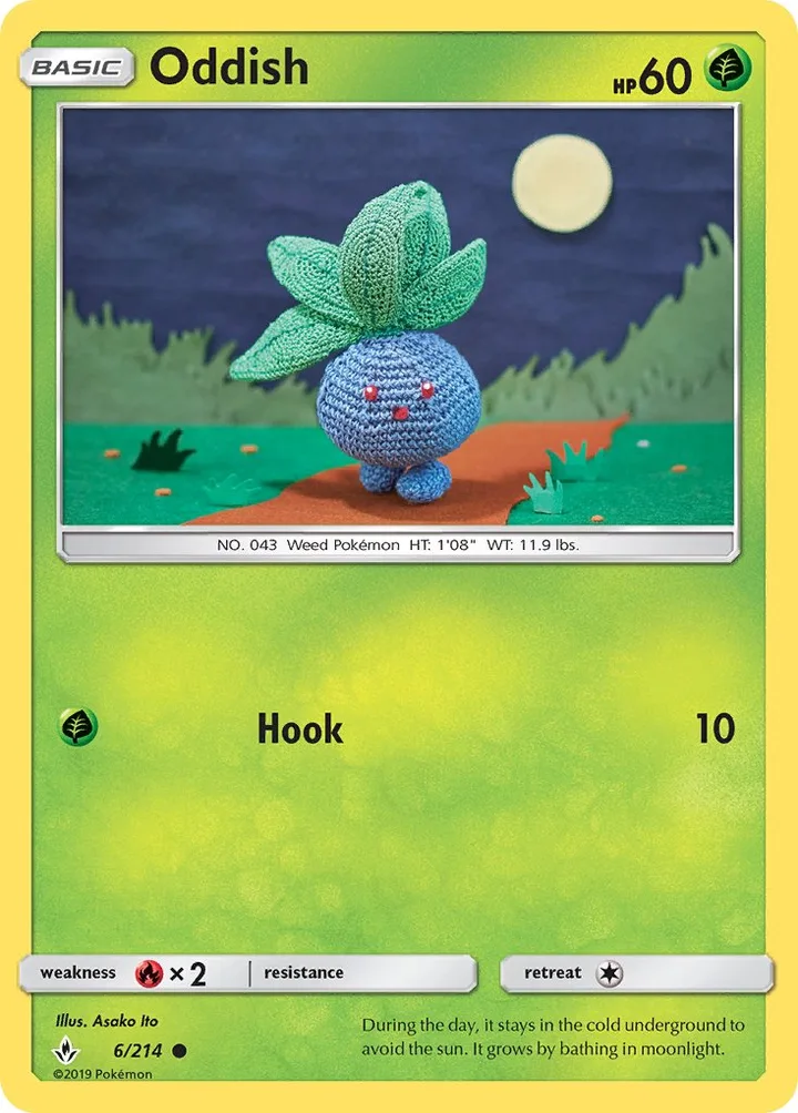 Oddish, Unbroken Bonds 6/214