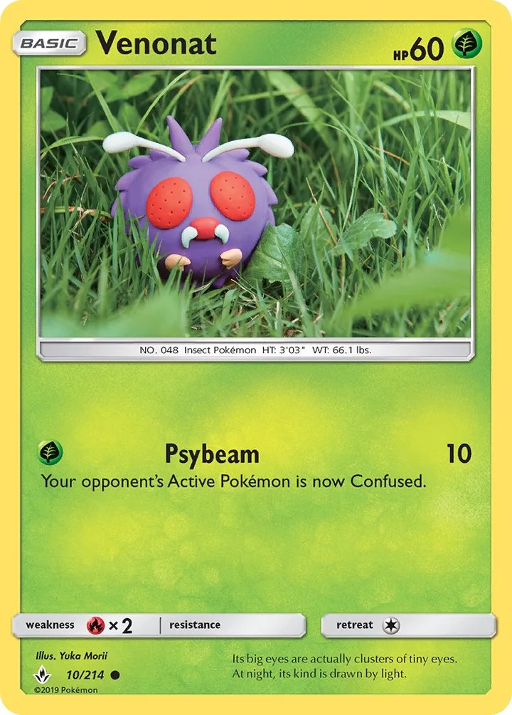 Venonat, Unbroken Bonds 10/214
