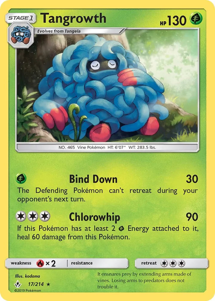 Tangrowth, Unbroken Bonds 17/214