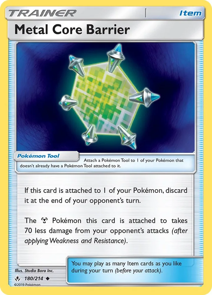 Metal Core Barrier, Unbroken Bonds 180/214