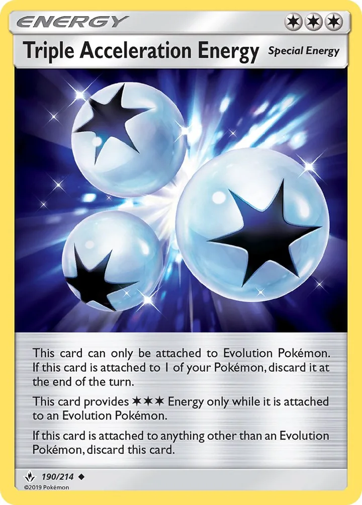 Triple Acceleration Energy, Unbroken Bonds 190/214