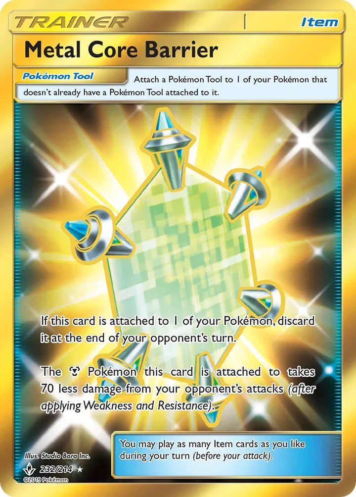 Metal Core Barrier, Unbroken Bonds 232/214
