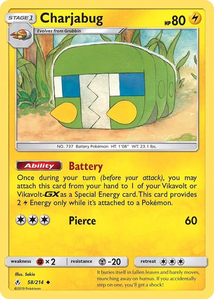 Charjabug, Unbroken Bonds 58/214