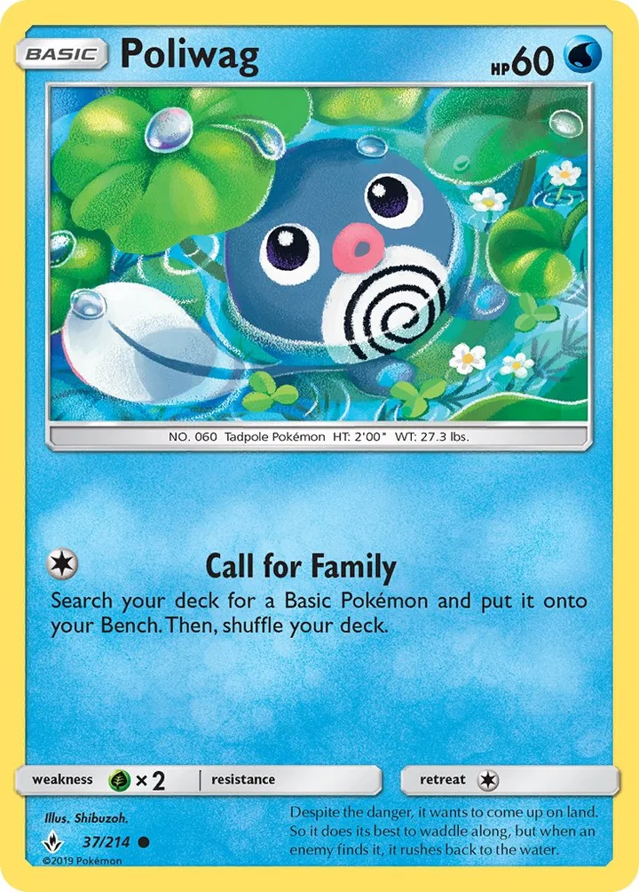 Poliwag, Unbroken Bonds 37/214