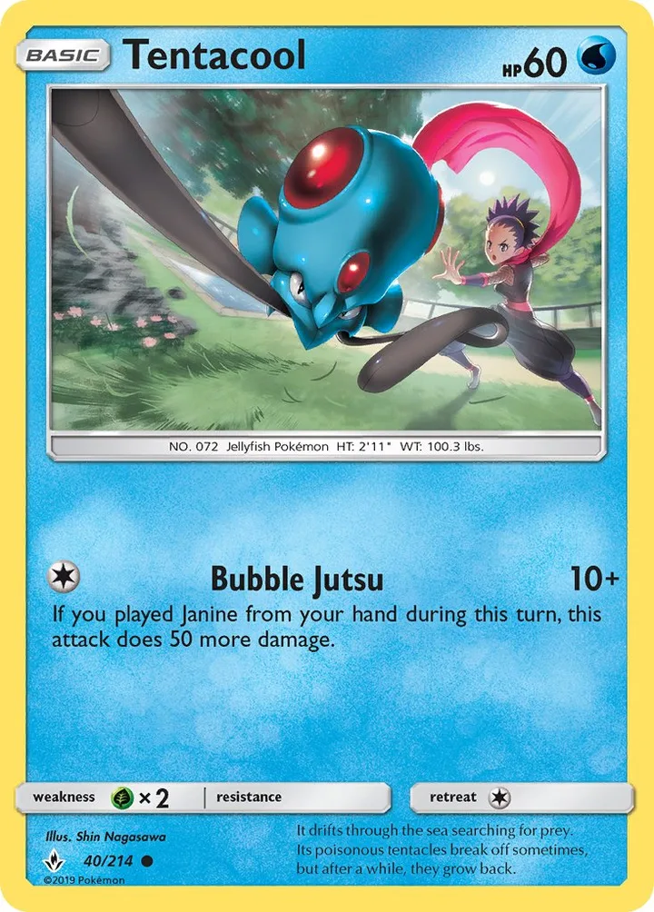 Tentacool, Unbroken Bonds 40/214