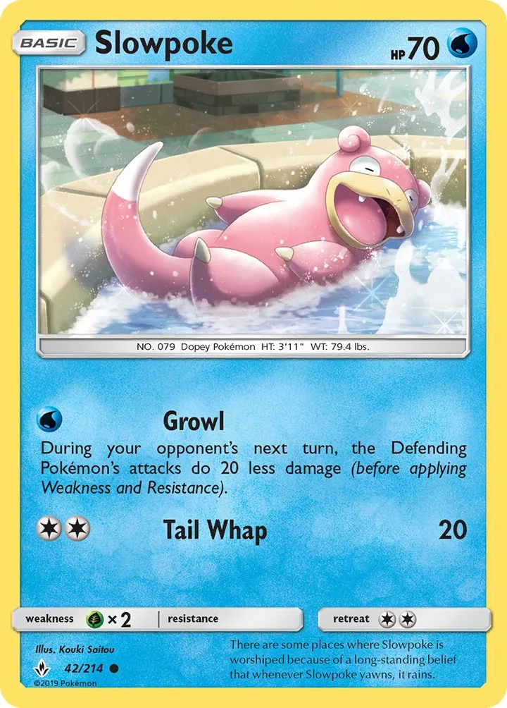 Slowpoke, Unbroken Bonds 42/214