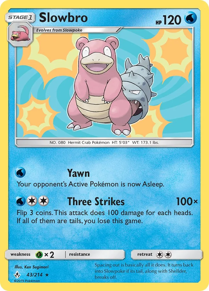 Slowbro, Unbroken Bonds 43/214