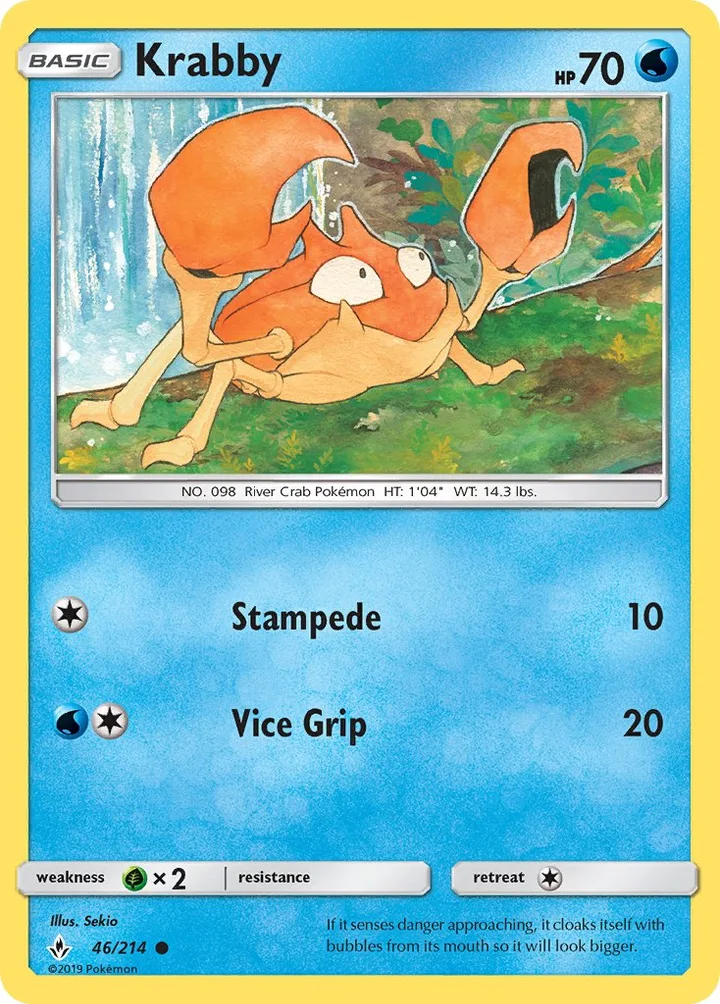 Krabby, Unbroken Bonds 46/214