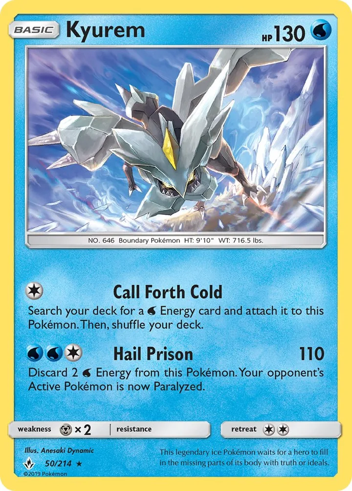 Kyurem, Unbroken Bonds 50/214