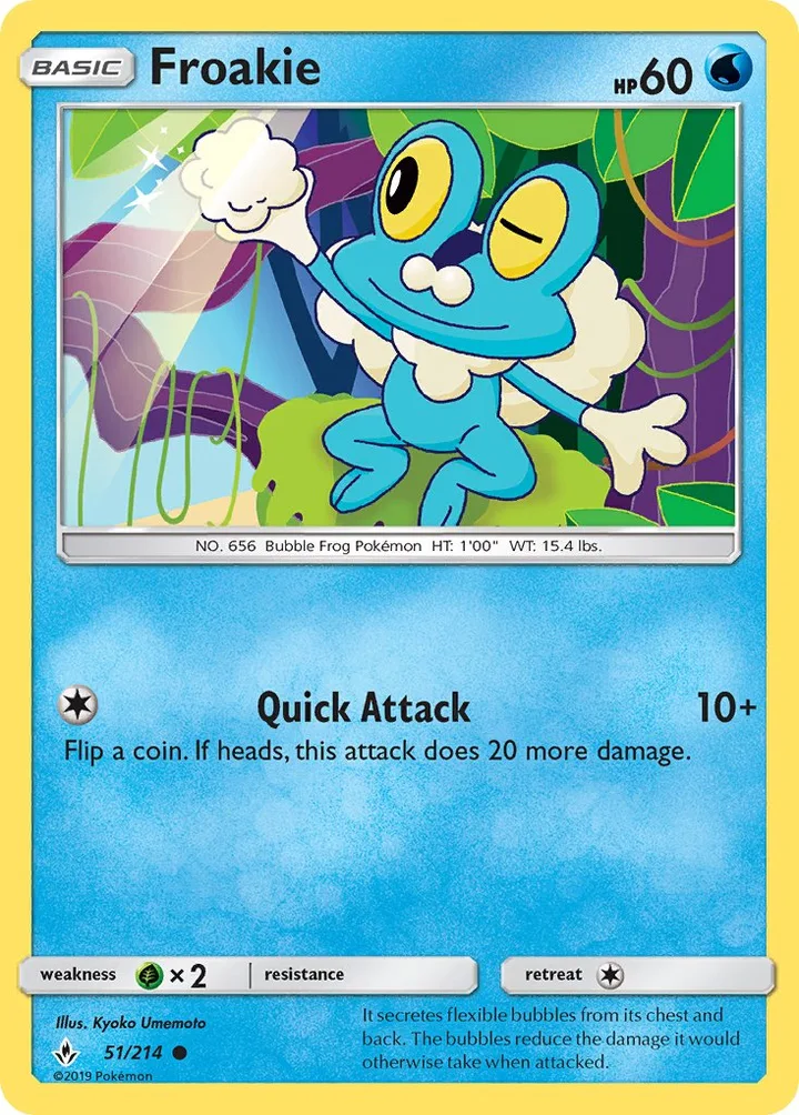 Froakie, Unbroken Bonds 51/214