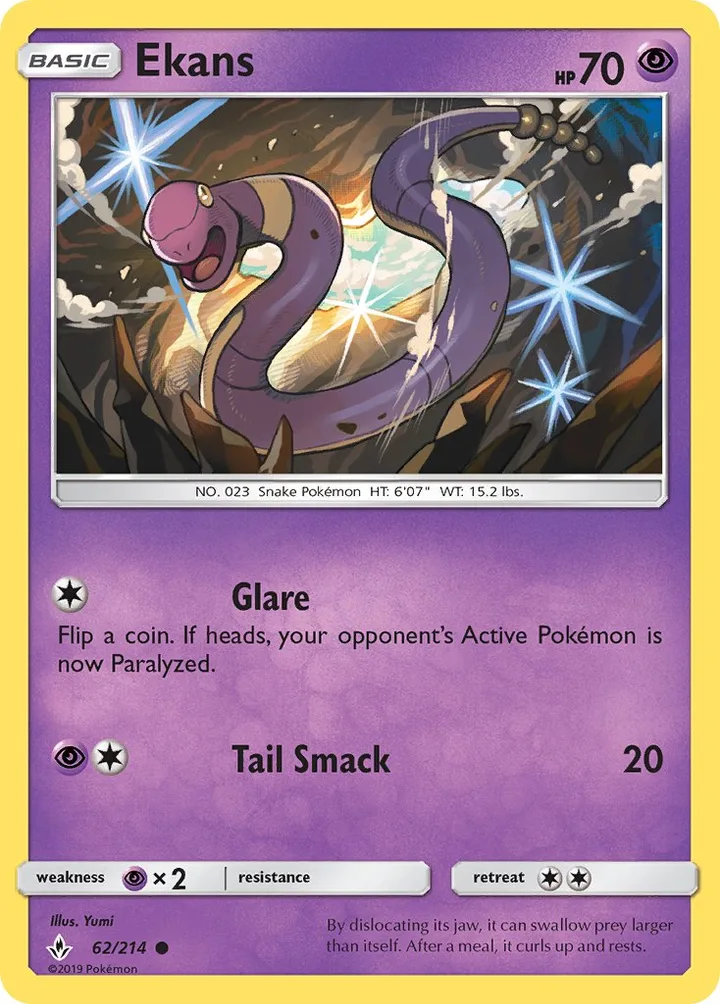 Ekans, Unbroken Bonds 62/214