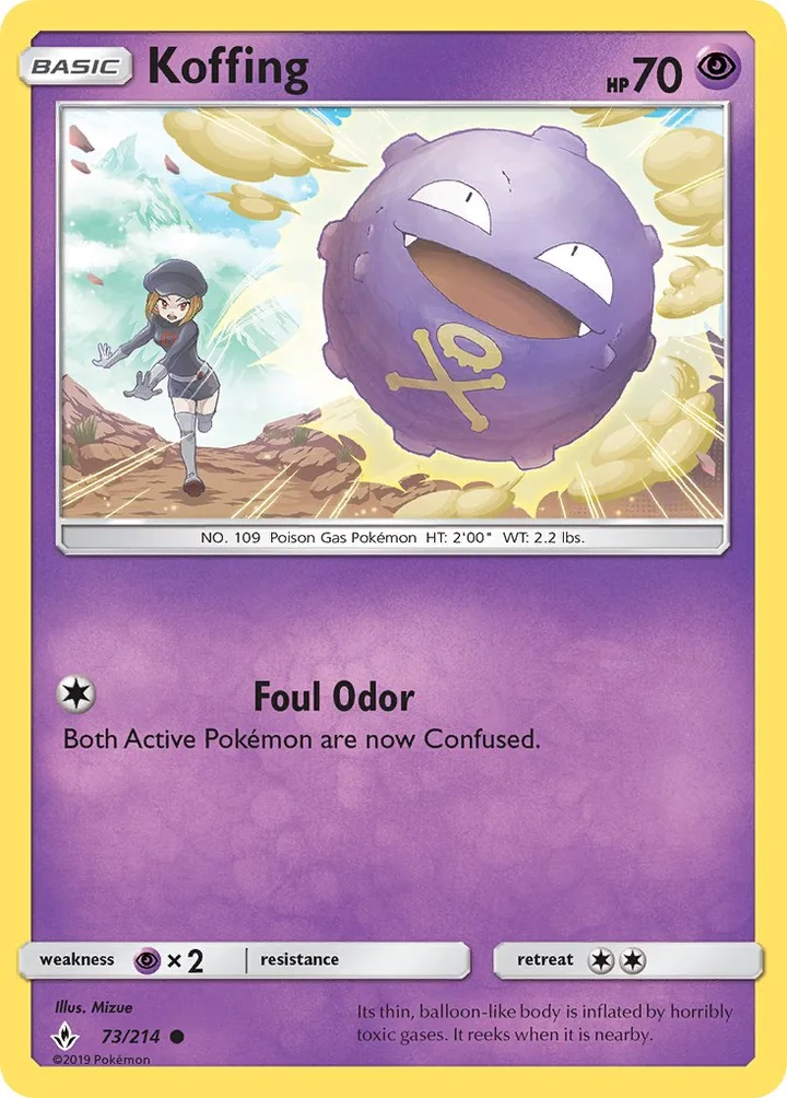 Koffing, Unbroken Bonds 73/214