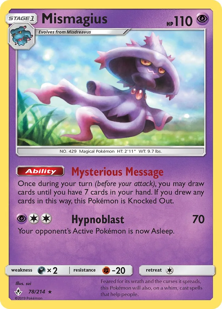 Mismagius, Unbroken Bonds 78/214