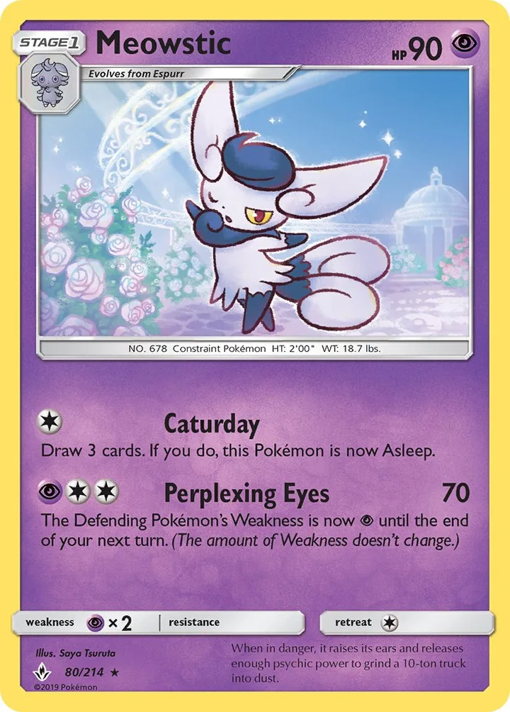 Meowstic, Unbroken Bonds 80/214