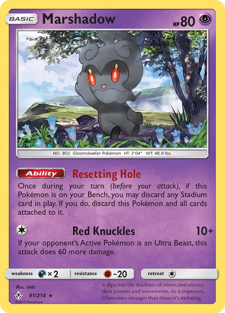 Marshadow, Unbroken Bonds 81/214