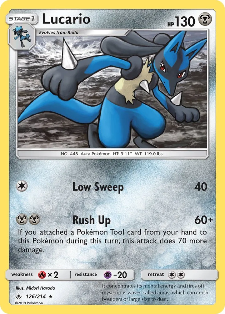 Lucario, Unbroken Bonds 126/214