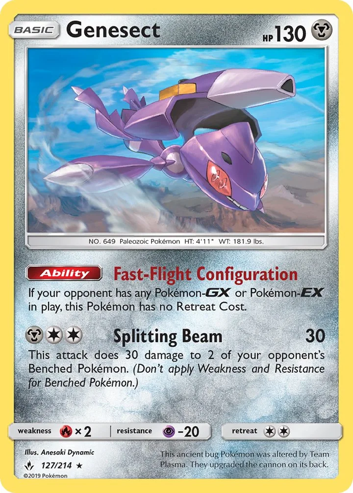 Genesect, Unbroken Bonds 127/214