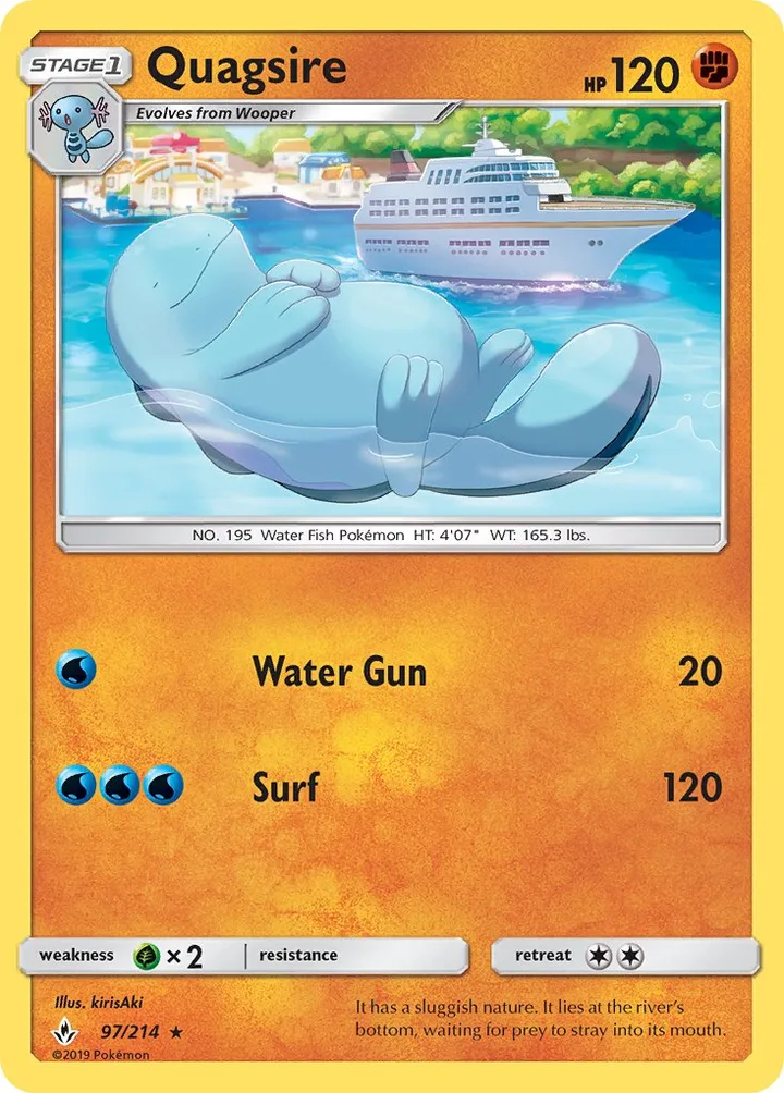 Quagsire, Unbroken Bonds 97/214