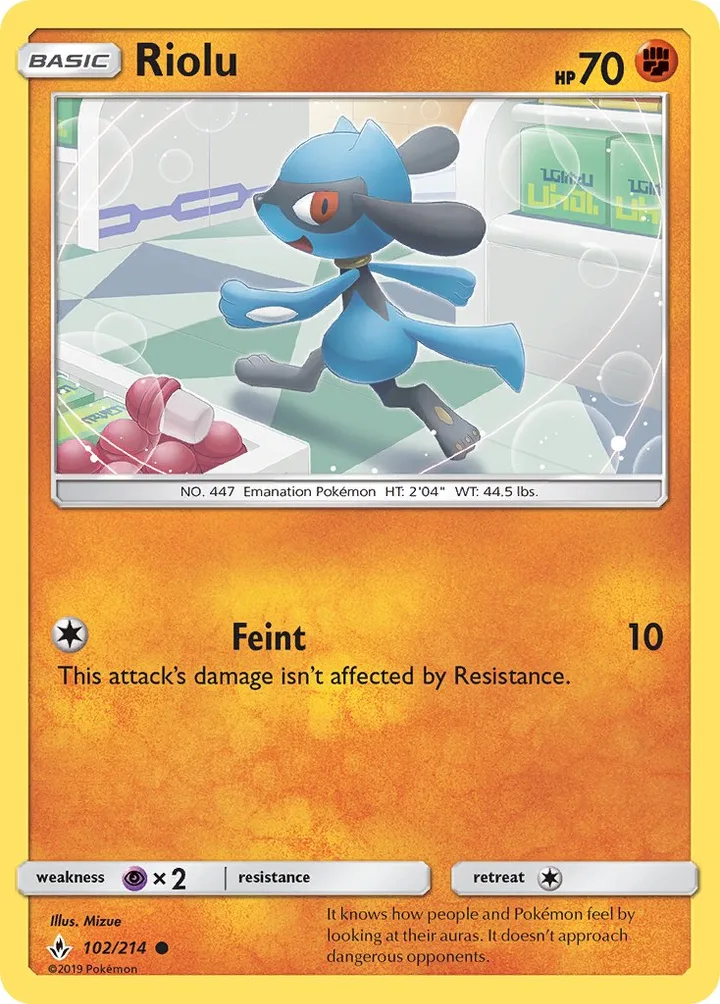 Riolu, Unbroken Bonds 102/214