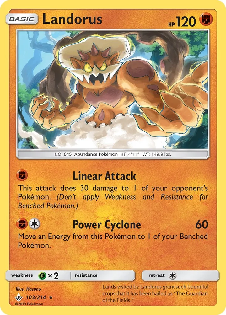 Landorus, Unbroken Bonds 103/214