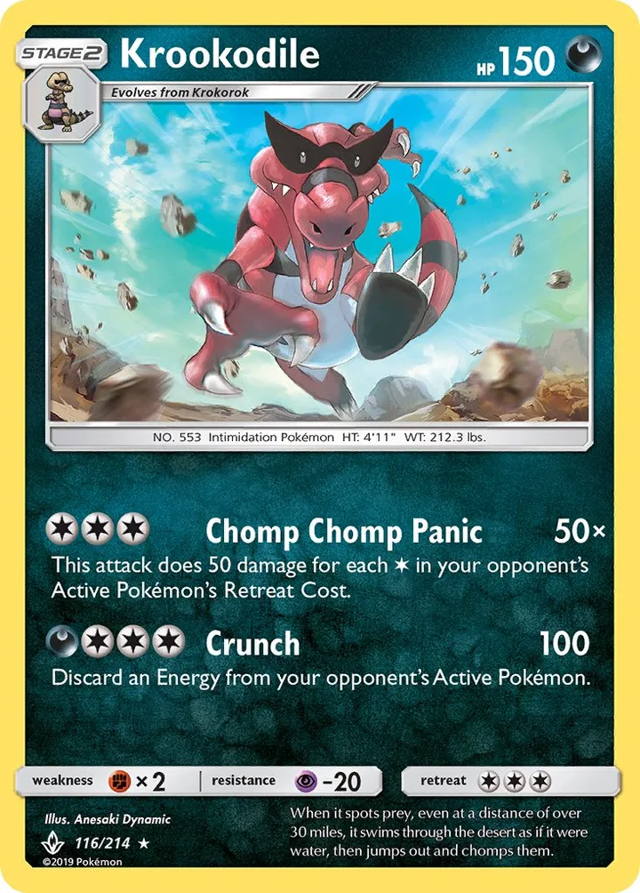 Krookodile, Unbroken Bonds 116/214