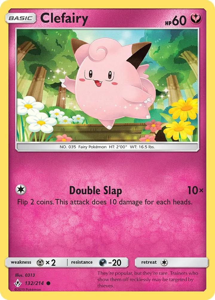Clefairy, Unbroken Bonds 132/214