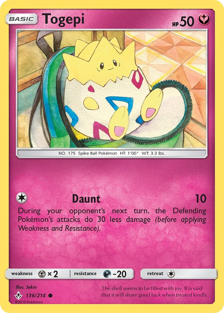 Togepi, Unbroken Bonds 136/214