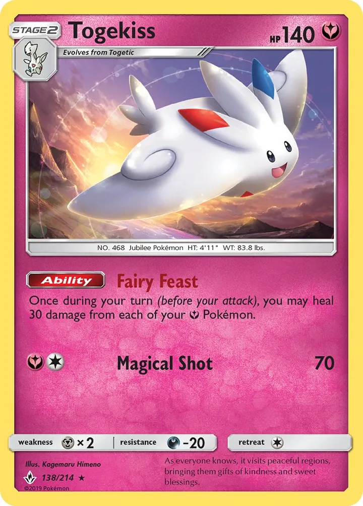 Togekiss, Unbroken Bonds 138/214