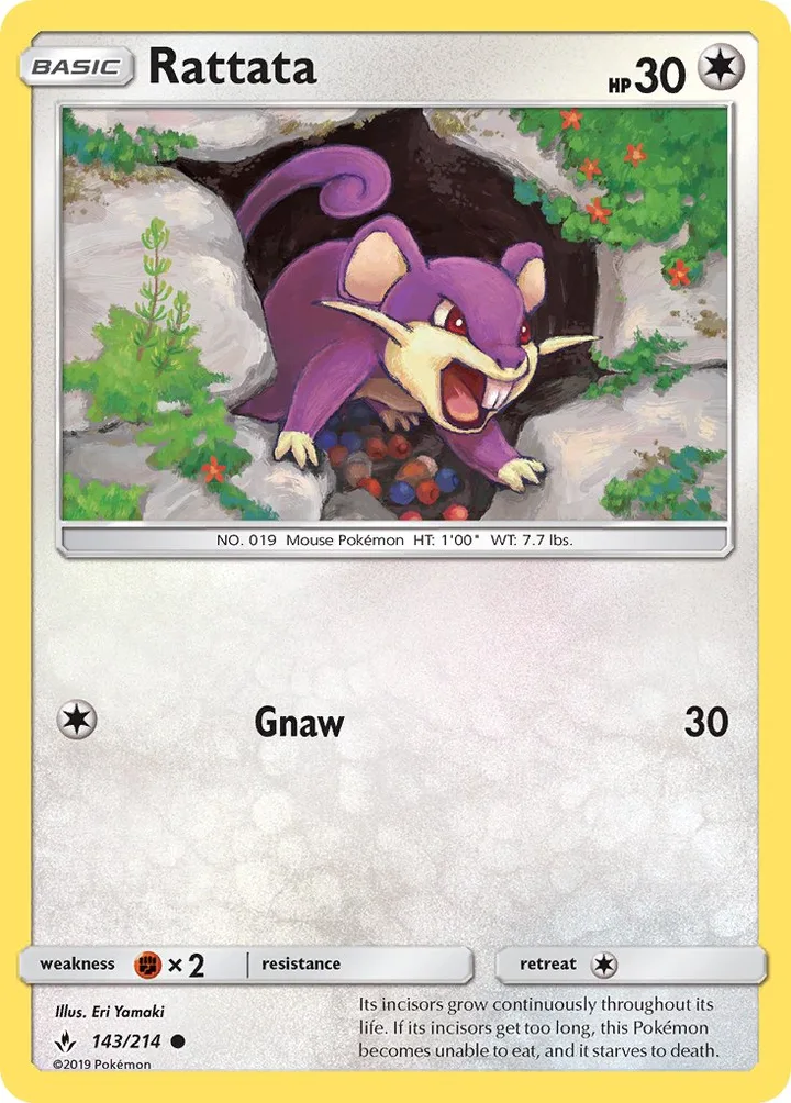 Rattata, Unbroken Bonds 143/214