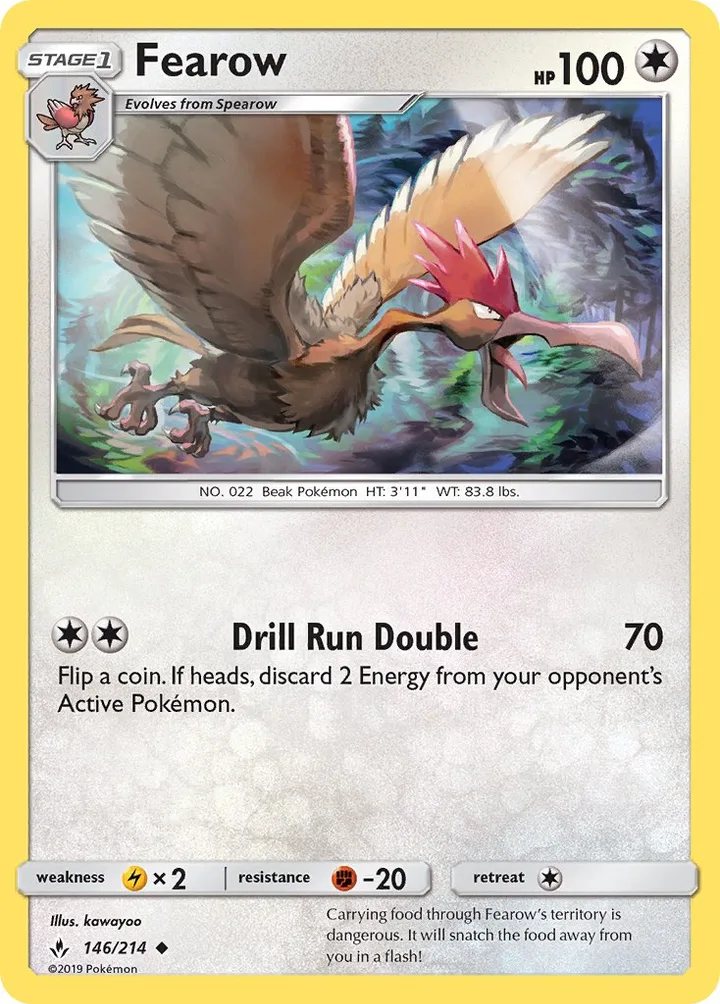 Fearow, Unbroken Bonds 146/214