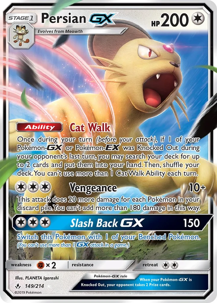Persian-GX, Unbroken Bonds 149/214